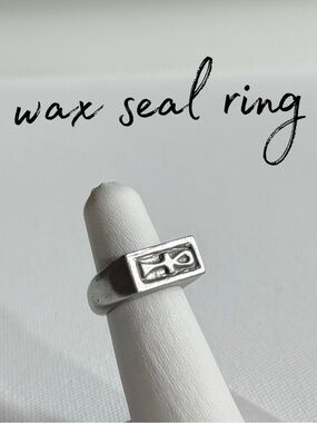 Ankh Signet Ring Wax Seal Ring